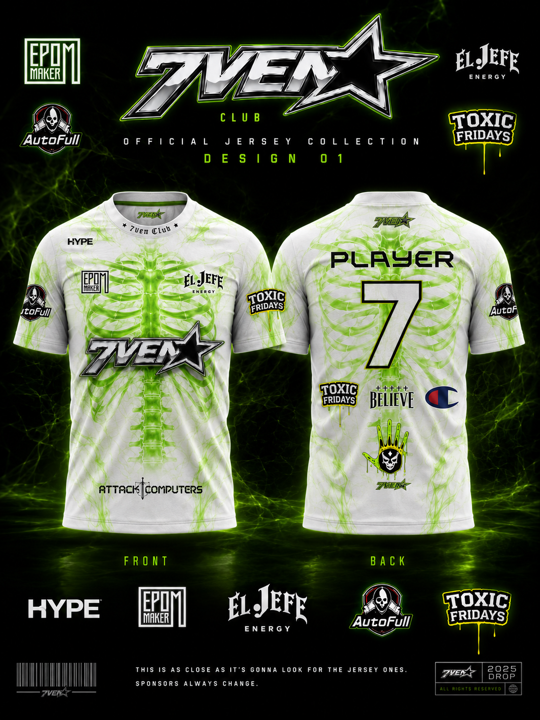 7VEN BONES JERSEY